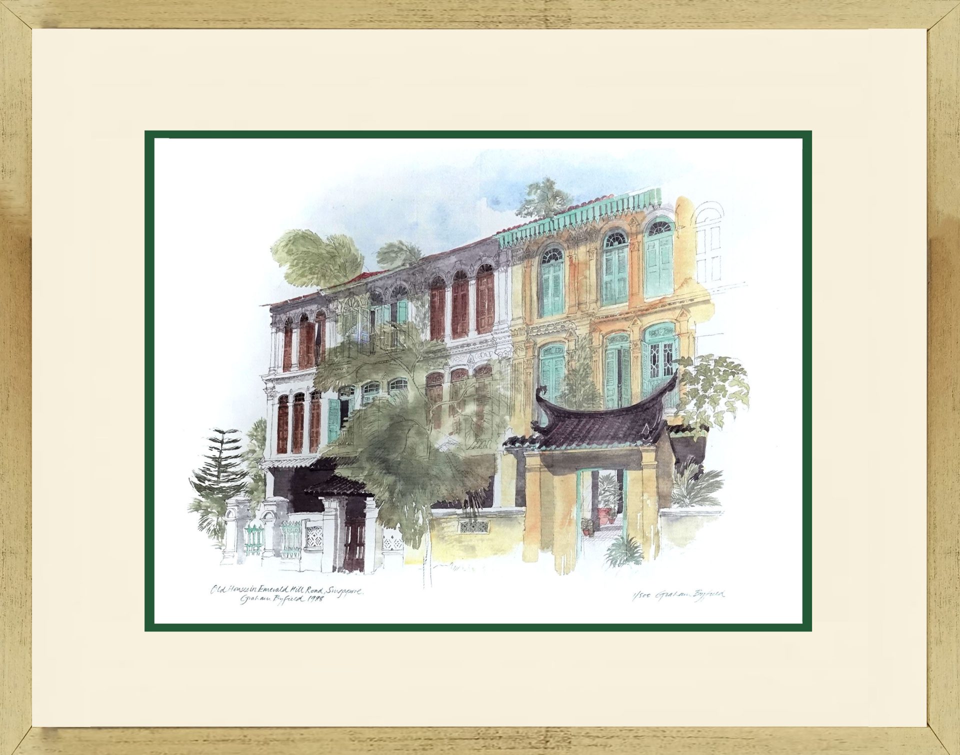 DA BF 616 Old Houses in Emerald Hill (S/N Limited Edition)